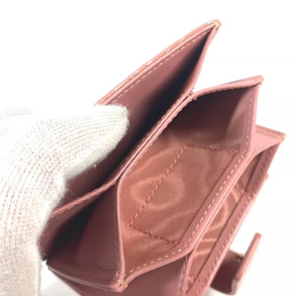 CHRISTIAN DIOR Cannage Lady Dior card holder case - Picture 12 of 14